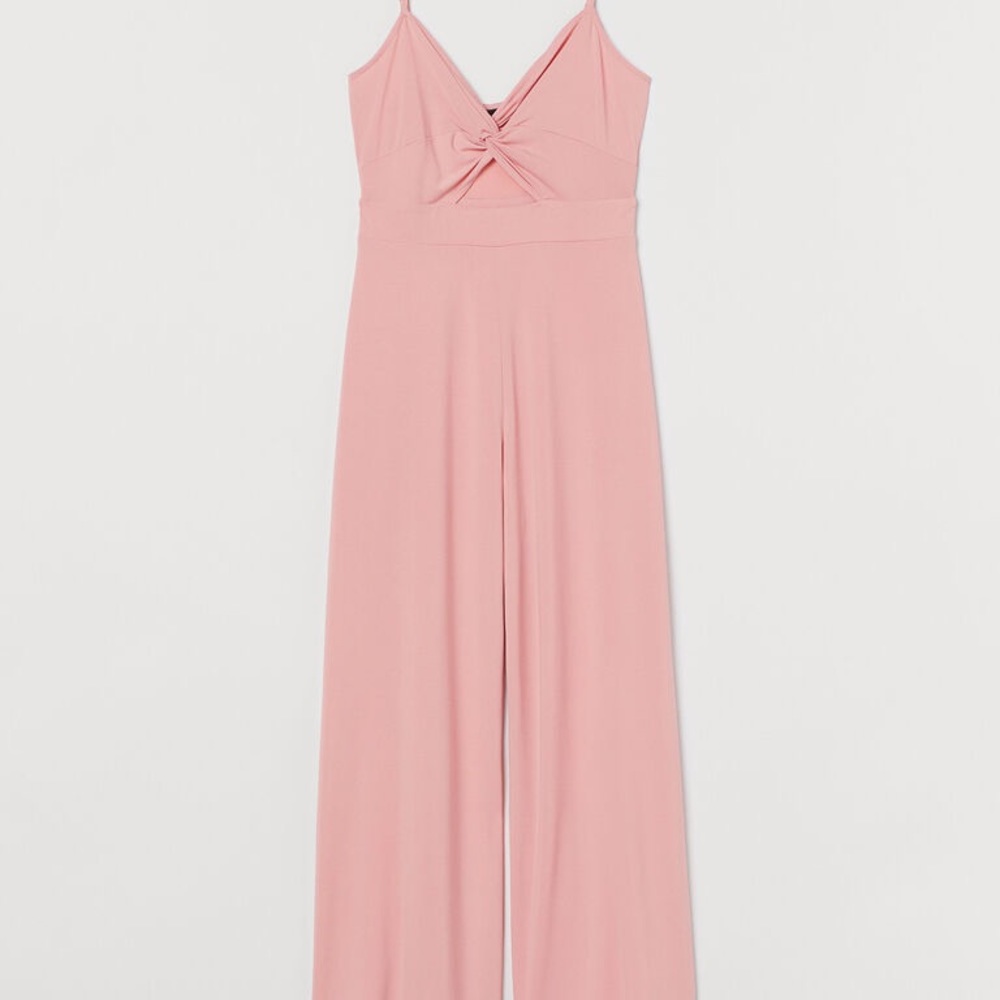 NWT H&M V-neck Jersey Jumpsuit